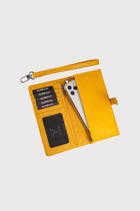 Zoozie Bags Astana - Croco Yellow Zoozie Bags Astana - Croco Yellow